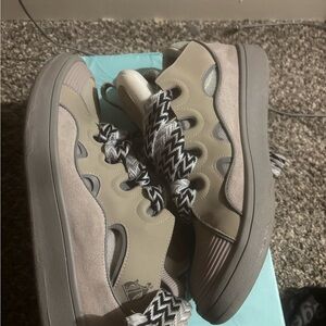 Lanvin curb sneakers